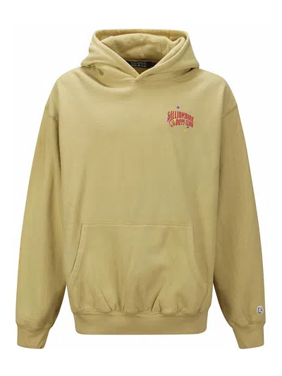 Billionaire Oversized Arch Logo Popover Hood In Light Brown