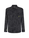 Billionaire Palm Tree-print Overshirt In Multi