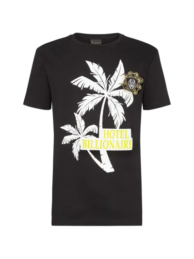 Billionaire Palms Tree-print T-shirt In Brown