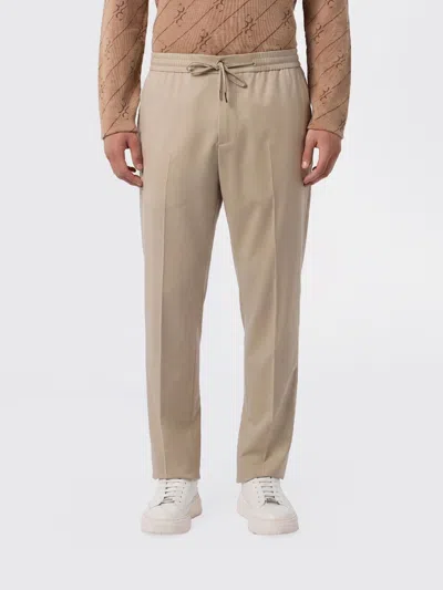 Billionaire Wool Jogging Trousers In Brown