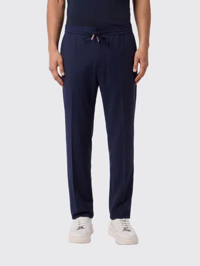 Billionaire Wool Jogging Trousers In Blue