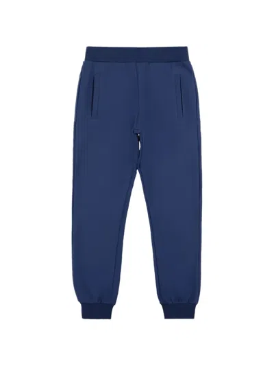 Billionaire Kids' Patch-pocket Track Pants In Blue