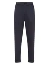Billionaire Pinstripe-pattern Trousers In Blue