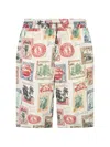 Billionaire Printed Shorts In Multi