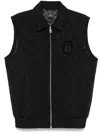 Billionaire Quilted Gilet In Black