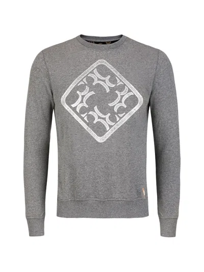 Billionaire Roger Logo-print Sweatshirt In Gray