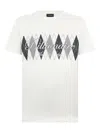 Billionaire Round-neck T-shirt In White