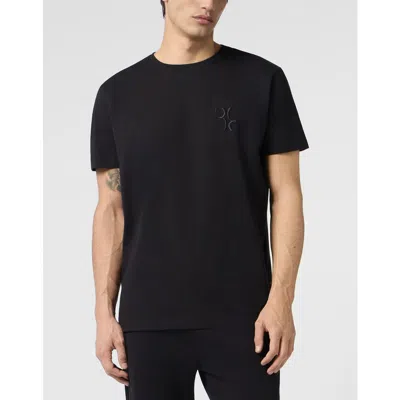 Billionaire Round Neck T-shirt Baroque Men In Black