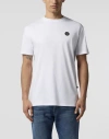 Billionaire Round Neck T-shirt Basic Men In White