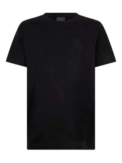 Billionaire Round-neck T-shirt In Black