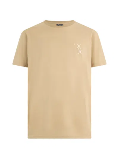 Billionaire Round-neck T-shirt In Brown