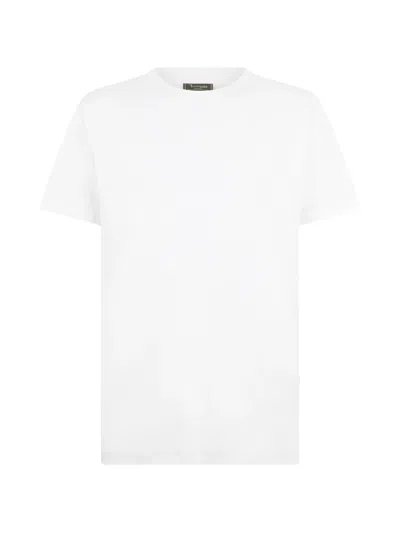 Billionaire Round-neck T-shirt In White