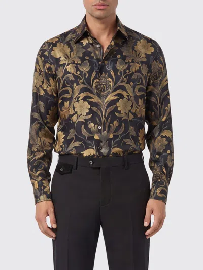 Billionaire Shirt Men Color Gold In Multi