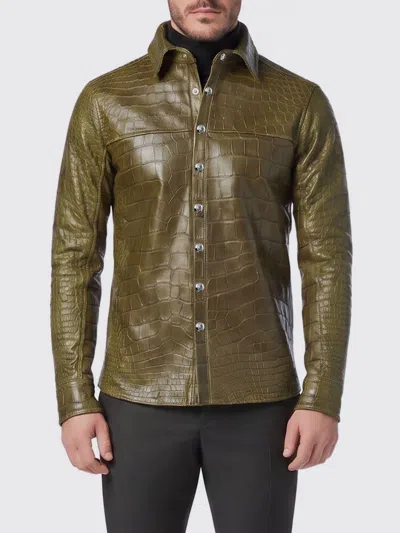 Billionaire Shirt Men In Green