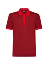 Billionaire 반소매 폴로 셔츠 In Red