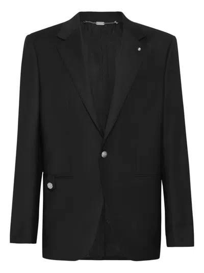 Billionaire Single-breasted Blazer In Black