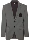 Billionaire Single-breasted Blazer In Grey