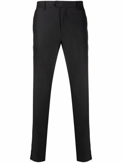 Billionaire Slim Tailored Trousers In Schwarz