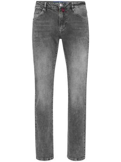 Billionaire Straight-leg Jeans In Gray