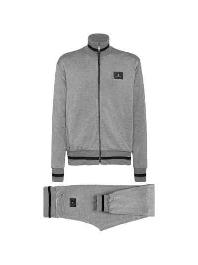 Billionaire 스트라이프 디테일 트랙수트 세트 In Gray