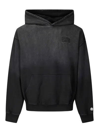 Billionaire Oversized Arch Logo Popover Hood In Black
