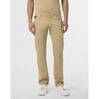 Billionaire Super Straight Cut Jeans Men In Brown