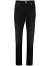 Billionaire Super Straight Jeans In Black