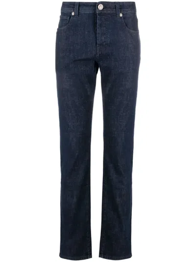 Billionaire Super Straight Jeans In Blue
