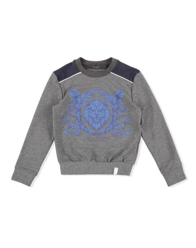 Billionaire Kids'  Sweatshirt Ls Lion Boy In Grey