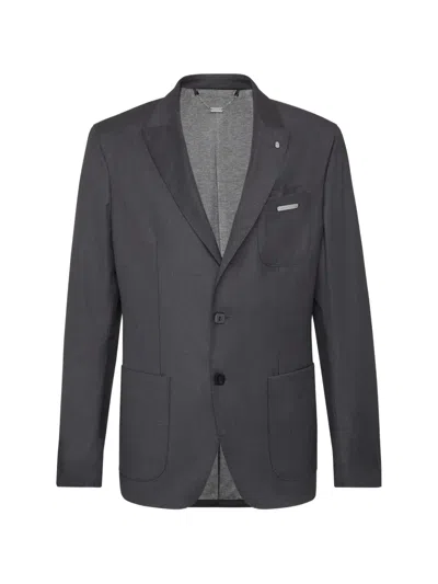 Billionaire 테일러드 핏 블레이저 In Gray