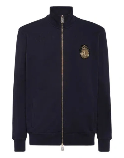 Billionaire Tracksuit Jacket Ls Crest Men In Blue