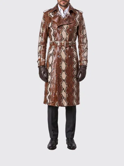 Billionaire Trench Coat Men In Multi