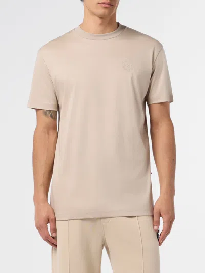 Billionaire Basic Cotton T-shirt In Brown