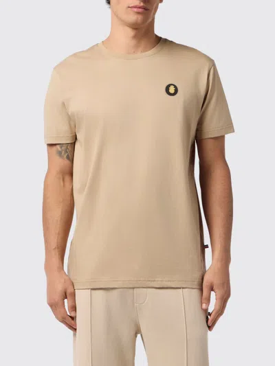 Billionaire T-shirt Men Color Beige In Neutral