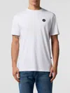 Billionaire Round Neck T-shirt Basic Men In White