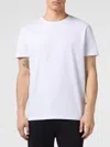 Billionaire Basic Cotton T-shirt In White