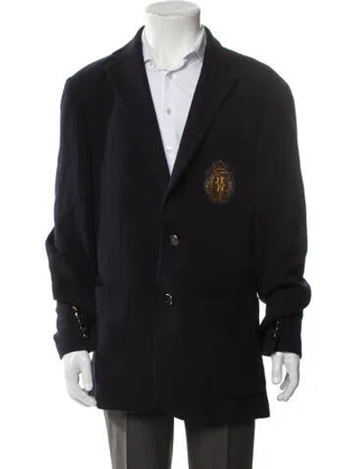 Pre-owned Billionaire Virgin Wool Jacket In Blue