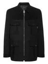 Billionaire Wool Blend Sahariana Jacket