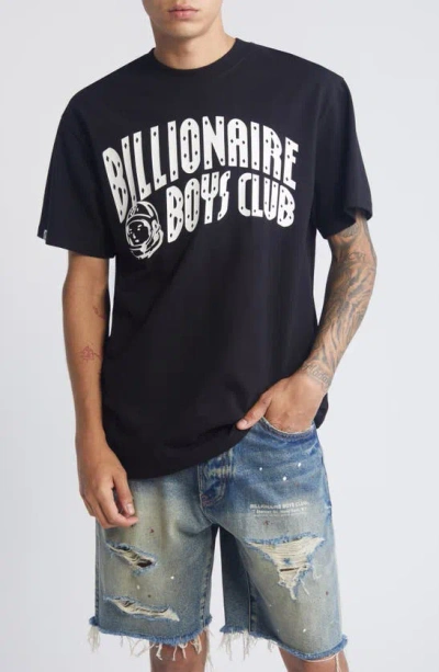 Billionaire Boys Club Arch Logo Cotton Graphic T-shirt In Black