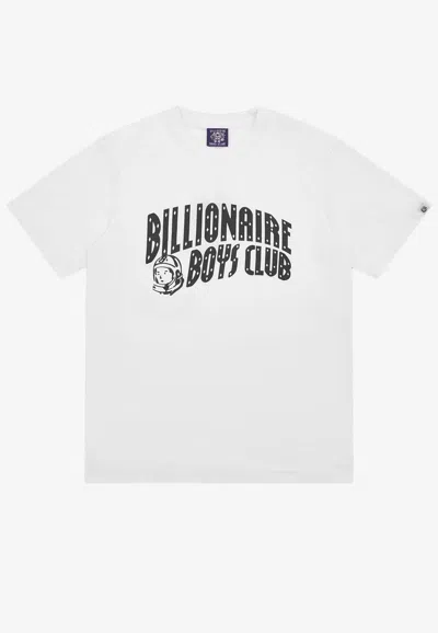 Billionaire Boys Club Arch Logo Print T-shirt In White