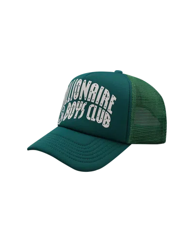 Billionaire Boys Club Kids' Arch Logo Trucker Cap In Green