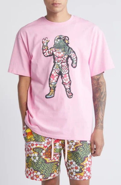 Billionaire Boys Club Astro Cotton Graphic T-shirt In Begonia Pink