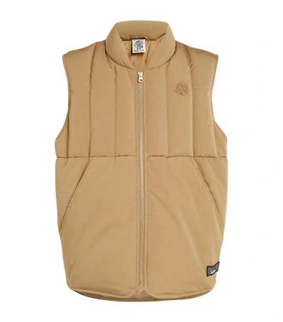 Billionaire Boys Club Astro-embroidered Gilet In Beige