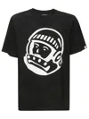 Billionaire Boys Club Mens Black Astro Helmet Branded-print Cotton-jersey T-shirt In Black