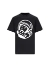 Billionaire Boys Club Mens Black Astro Helmet Branded-print Cotton-jersey T-shirt In Black
