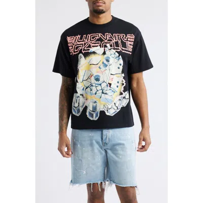 Billionaire Boys Club Abandon Planet Cotton Graphic T-shirt In Black