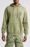 Billionaire Boys Club Align French Terry Hoodie In Oil Green