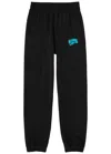 Billionaire Boys Club Logo Print Cotton Track Pants In Black