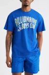 Billionaire Boys Club Arch Logo Graphic Cotton T-shirt In Blue