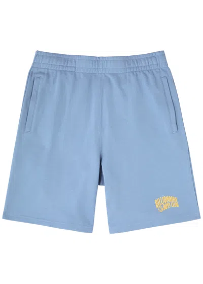 Billionaire Boys Club Arch Logo Printed Cotton Shorts In Light Blue 2